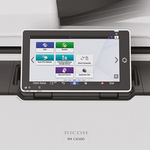 Ecran ricoh IM C6500